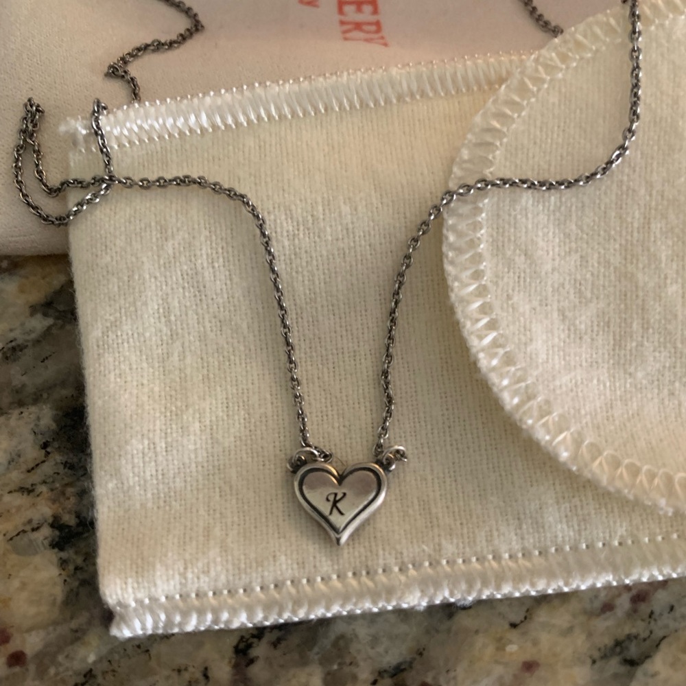 JAMES AVERY INITIAL HEART NECKLACE